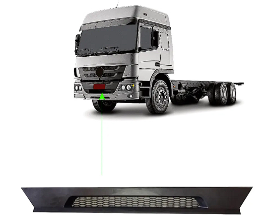 SPOILER INFERIOR M.BENZ ATEGO (CENTRAL) - 9588800008                                                                                                  