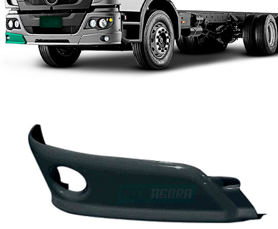 SPOILER M.BENZ ATEGO 2013 EN ADELANTE PARA FAROL DERECHO 9588850425                                                                                   