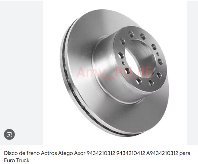 DISCO FRENO MERCEDES BENZ ACTROS OEM A943.421.0312                                                                                                    