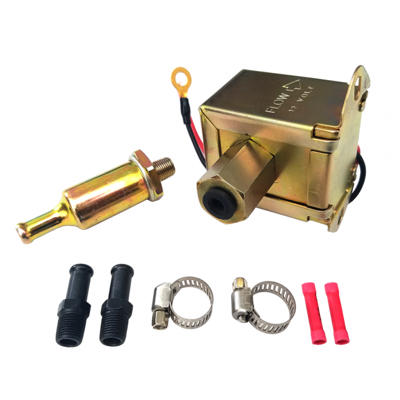 BOMBA COMBUSTIBLE ELECTRICA 12V CUADRADA                                                                                                              