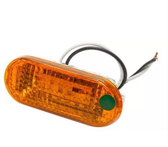 FAROL LATERAL UNIVERSAL Y LATERAL VW DELIVERY VIEJO AMBAR C/CABLE W3A049101A                                                                          