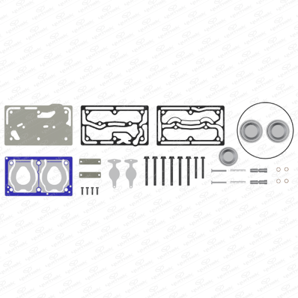 REPARO JUNTAS COMPRESOR VOLVO FMX NEW 4 WABCO 9125140090 22016995 YUMAK RK01.712.05                                                                   
