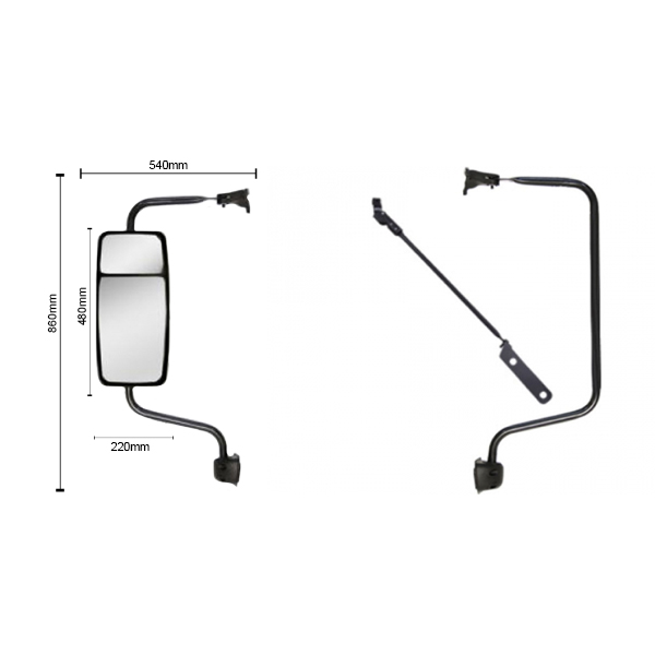 BRAZO TENSOR DE ESPEJO VW CONSTELLATION                                                                                                               