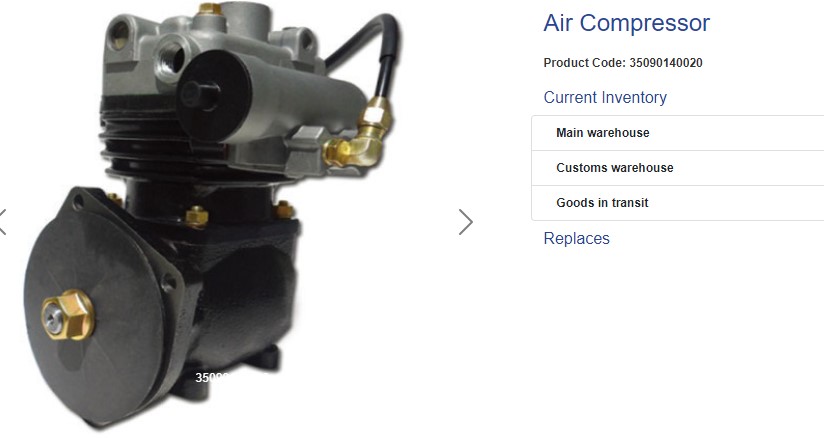 COMPRESOR  VOLVO VM 210/260 - VW CON MWM                                                                                                              