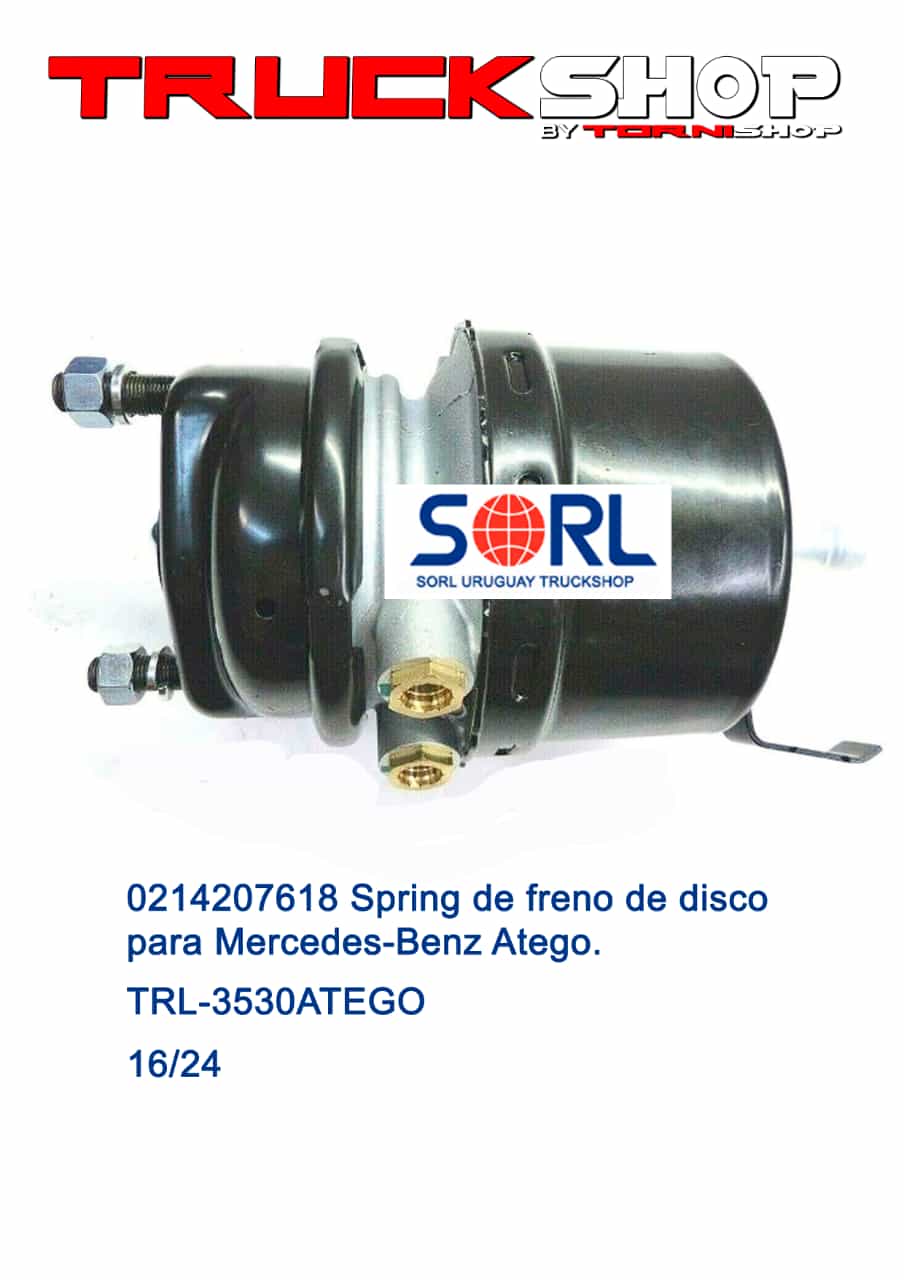 SPRING FRENO DISCO 16/24 MERCEDES                                                                                                                     