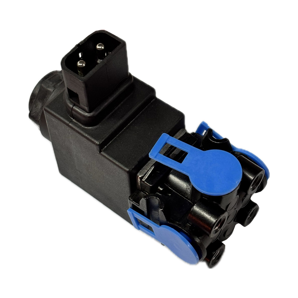 VALVULA SOLENOIDE VOLVO1610566 1594344 1614305 3962640 3986621 8143017 ECAS 3 SALIDAS M12X1.5                                                         