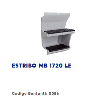 ESTRIBO MERCEDES BENZ 1720 LADO IZQUIERDO                                                                                                             