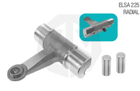 JUEGO DE PALANCA DE MORDAZA MERITOR VOLVO                                                                                                             