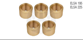 JUEGO DE CASQUILLOS DE MORDAZA MERITOR VOLVO                                                                                                          