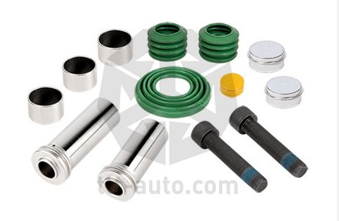 KIT DE GUIAS Y GOMAS MORDAZA FRENO RENAULT MIDLIUM VOLVO VM WABCO 00786                                                                               