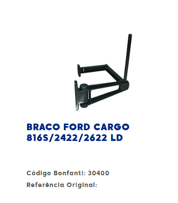 BRAZO ESPEJO FORD CARGO 816S/2422/2622 LADO DERECHO                                                                                                   