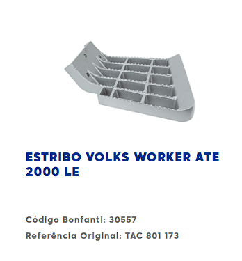 ESTRIBO VW WORKER HASTA EL 2000 LADO IZQUIERDO                                                                                                        