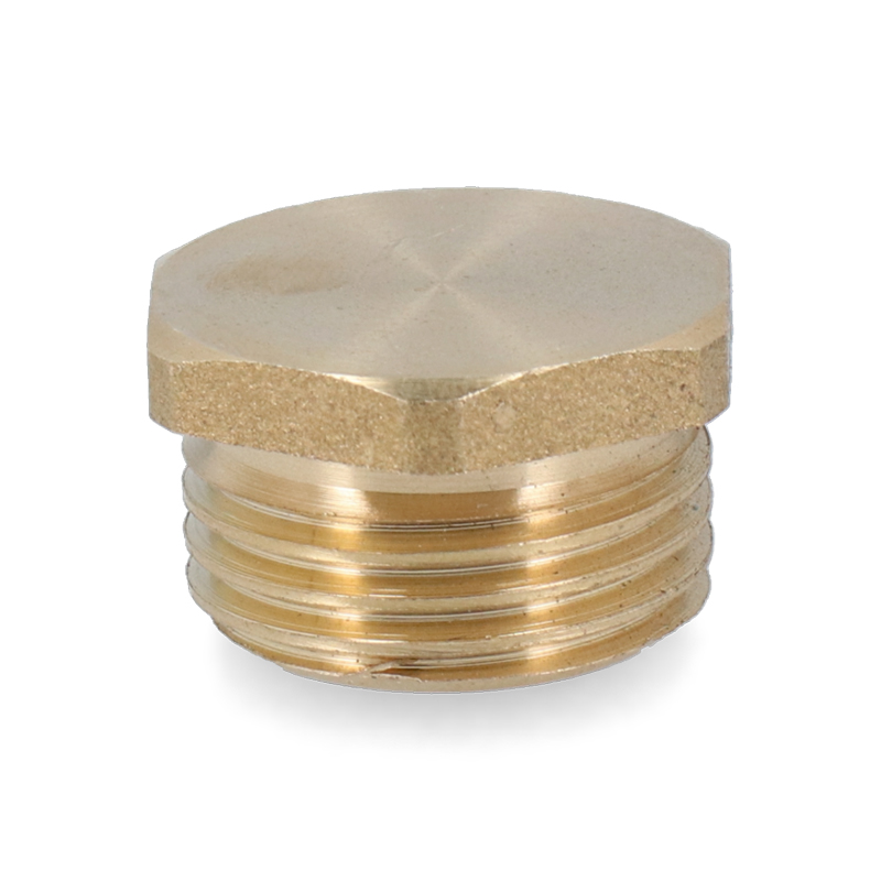 CONEXION 121B TAPON HEX. DE BRONCE 3/4" 0370