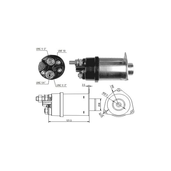 AUTOMATICO ARRANQUE FORD CARGO 1622/1630 VW                                                                                                           