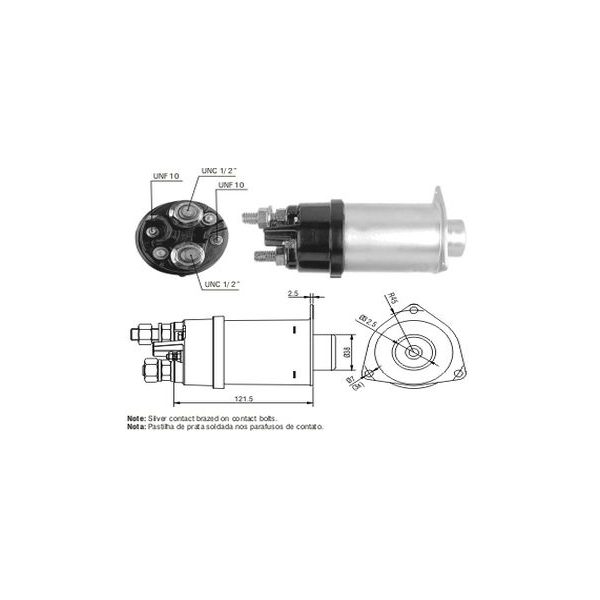 SOLENOIDE DELCO CATERPILAR/CASE /CUM M Z                                                                                                              