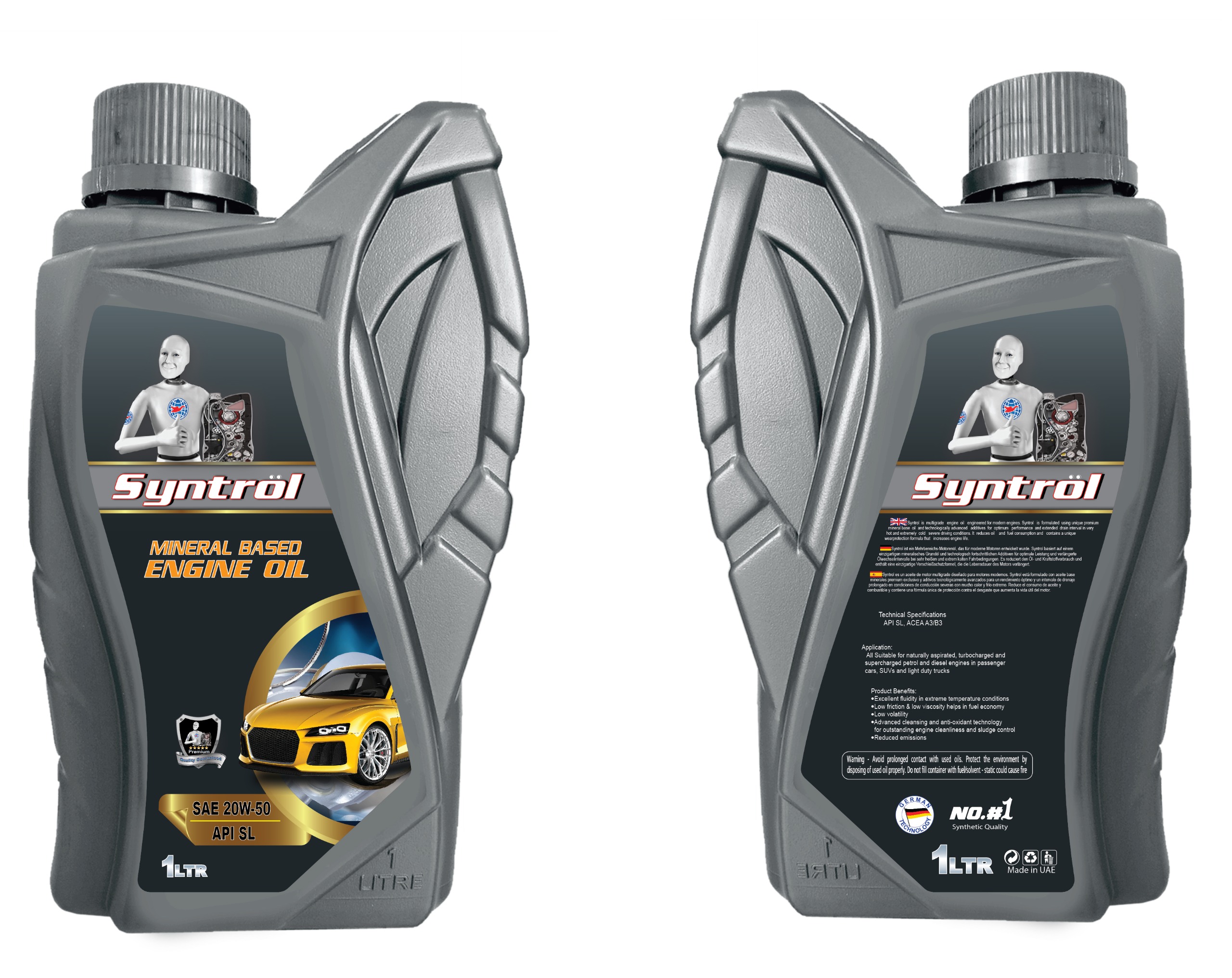 ACEITE 20W50 X LT SYNTROL API SL MINERAL                                                                                                              