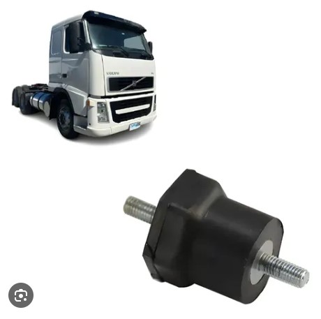 SOPORTE RADIADOR ESCAPE ETC UNIVERSAL TORNILLO/TORNILLO 12X1.5 GOMA LARGO 43MM ANCHO  50MM   VOLVO 1664970