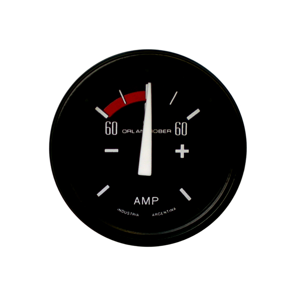 RELOJ AMPERIMETRO CLASSIC 60A 52MM (TORNILLO M5X0.8)                                                                                                  