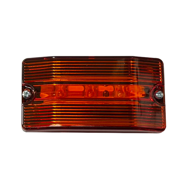 FAROL LATERAL LED BIVOLT AMBAR TIPO MONTENEGRO = 700A                                                                                                 