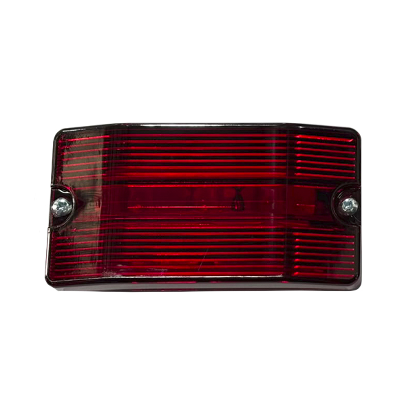 FAROL LATERAL LED BIVOLT ROJO TIPO MONTENEGRO = 700R