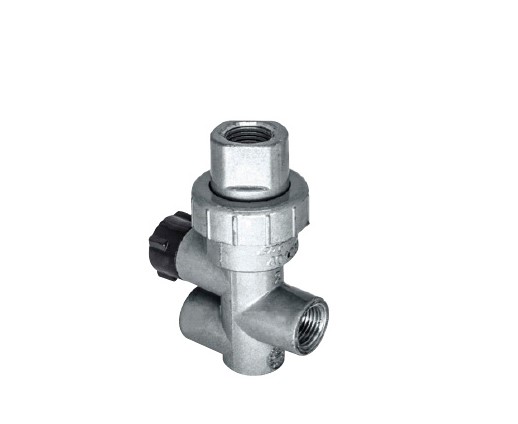 VALVULA BLOQUEO 3/2 VIAS REMOLQUE RANDON NOMA GUERRA FACCHINI ROSCA 16MM TRL-3548UD02 - TVA30005 6559900470 - WABCO 5710400000 - RANDON 21101617      