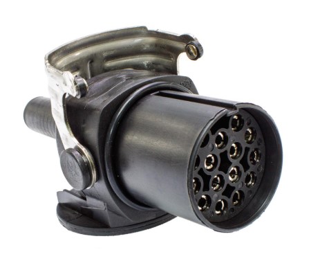 ENCHUFE ELECTRICO MACHO 15 PINOIS ABS RASTREADOR