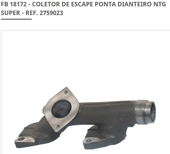 MULTIPLE ESCAPE PUNTA DELANTERA SCANIA NTG OEM 2759023