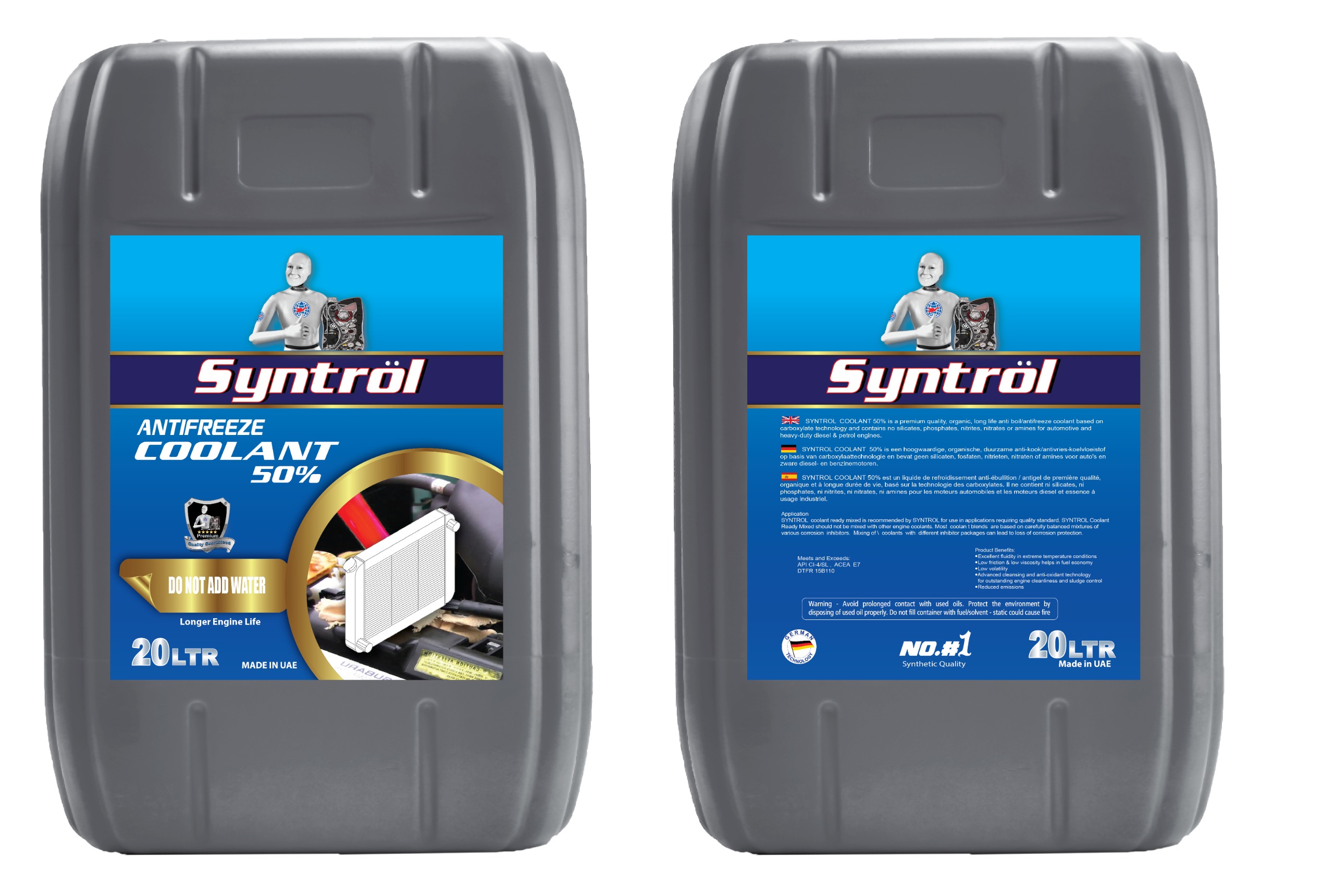 REFRIGERANTE 50% GLICOL  SYNTROL X 20 LT                                                                                                              