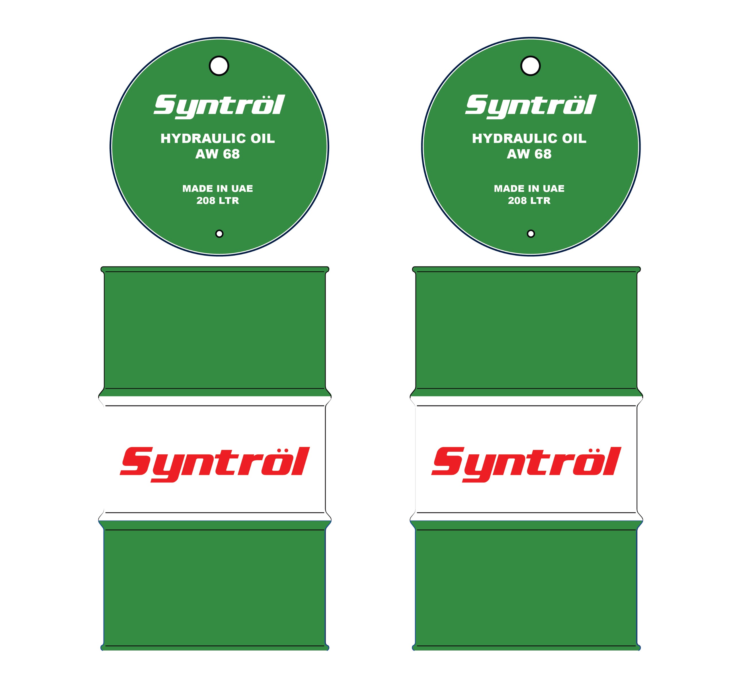 ACEITE HIDRAULICO HD68 X 208 LTS SYNTROL AW68                                                                                                         