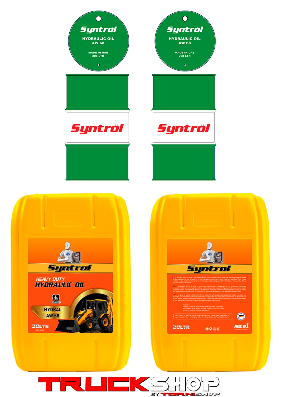 ACEITE HIDRAULICO HD68 X 20 LTS SYNTROL AW68                                                                                                          