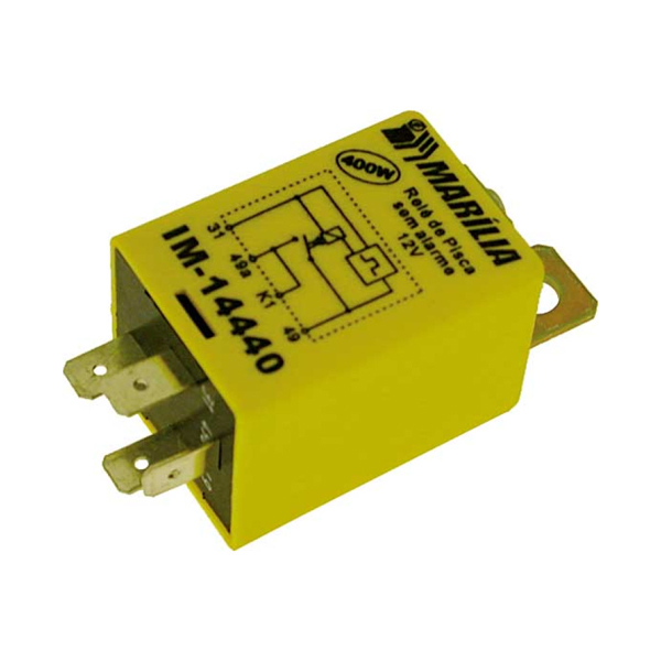 FLASHER ELECTRONICO 24V 4T M-B/VOL                                                                                                                    
