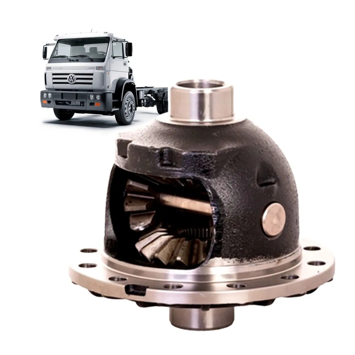 CAJA SATELITE COMPLETA VW DELIVERY 8150/9150/5150/8160/9160/10160/WORKER 8150/9150 RELACION 10X43