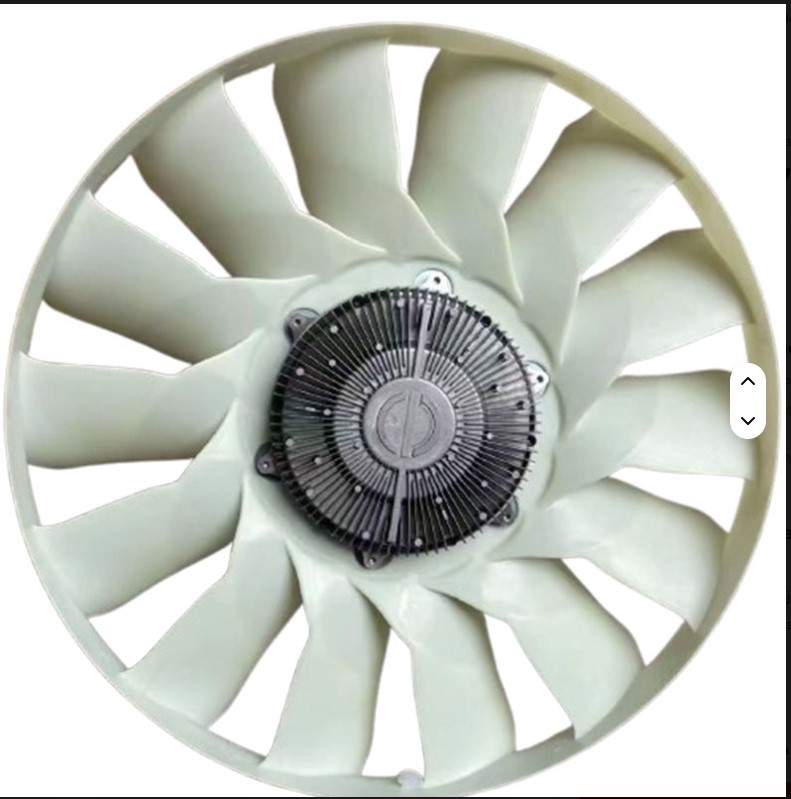 PALETA RADIADOR C/VISCOSO HOWO T7H SHACMAN 082V06601-7090