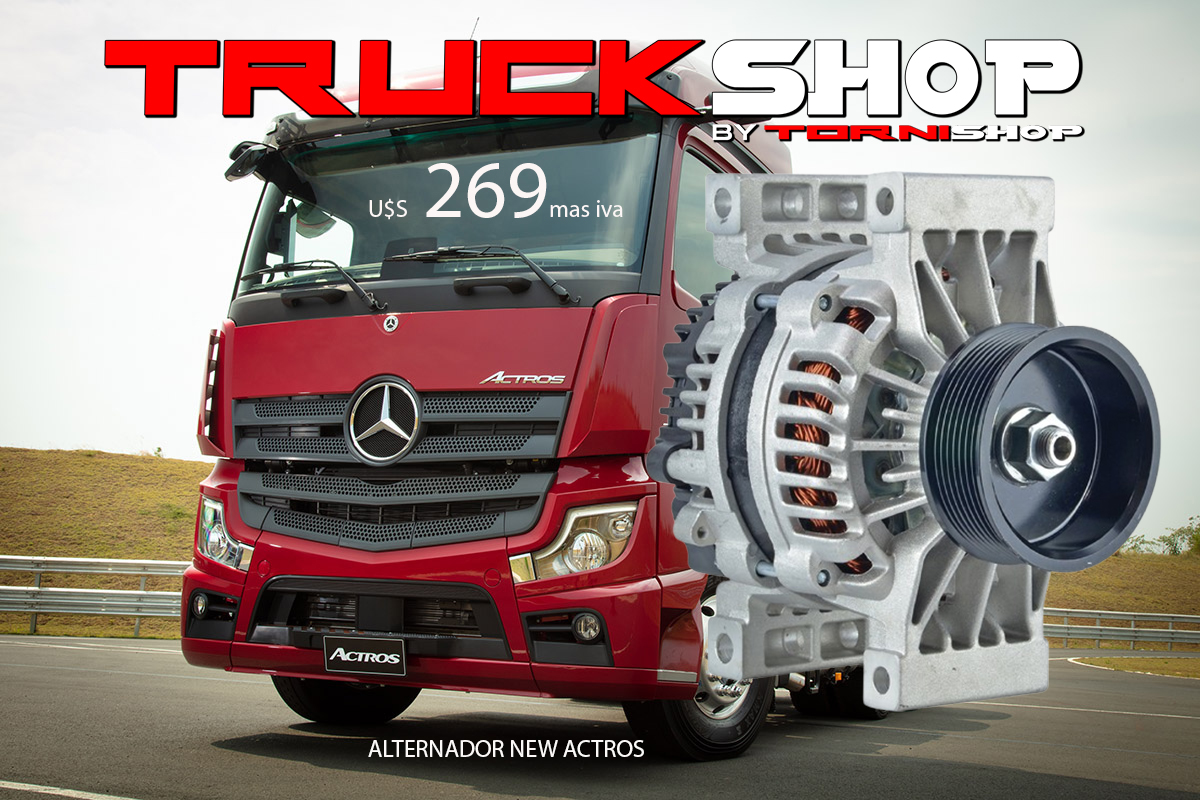 ALTERNADOR 24V 100A MERCEDEZ BENZ NEW ACTROS                                                                                                          