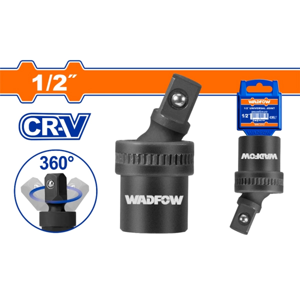 ADAPTADOR ARTICULADO 360º DADO IMPACTO 1/2 UNIVERSAL WADFOW                                                                                           
