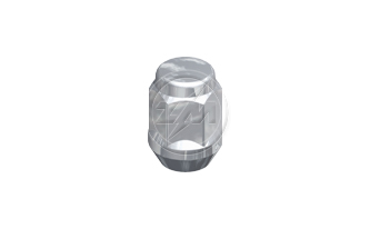 TUERCA RUEDA 12X1.5 EXAGONO 19MM ALTURA 31MM CIEGA CROMADA